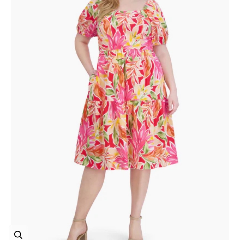 Vince Camaro Midi floral dress 22